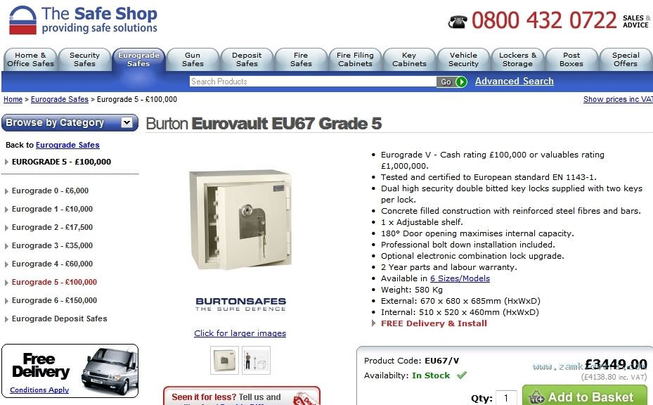 FireShot Screen Capture #128   'Burton Safes   Eurovault EU67 Grade 5   High Security Eurograde