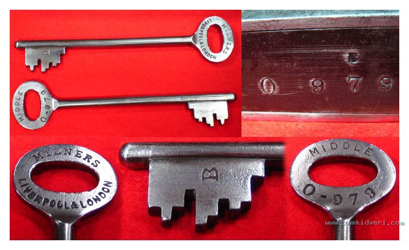 minlers trible stump lock   3   keys 202