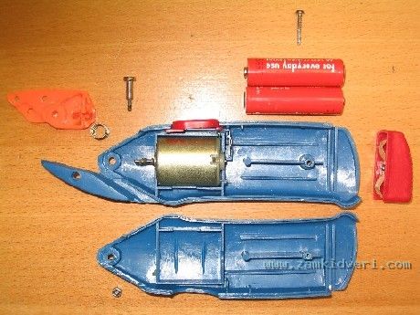 EP Electric Scissors in Bits