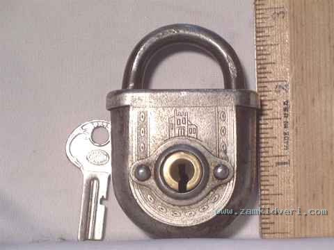 Castle Padlock Front