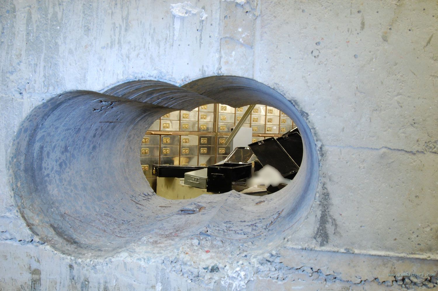 inside vault