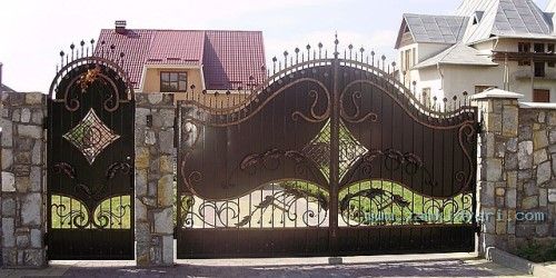 kovanyie vorota svoimi rukami