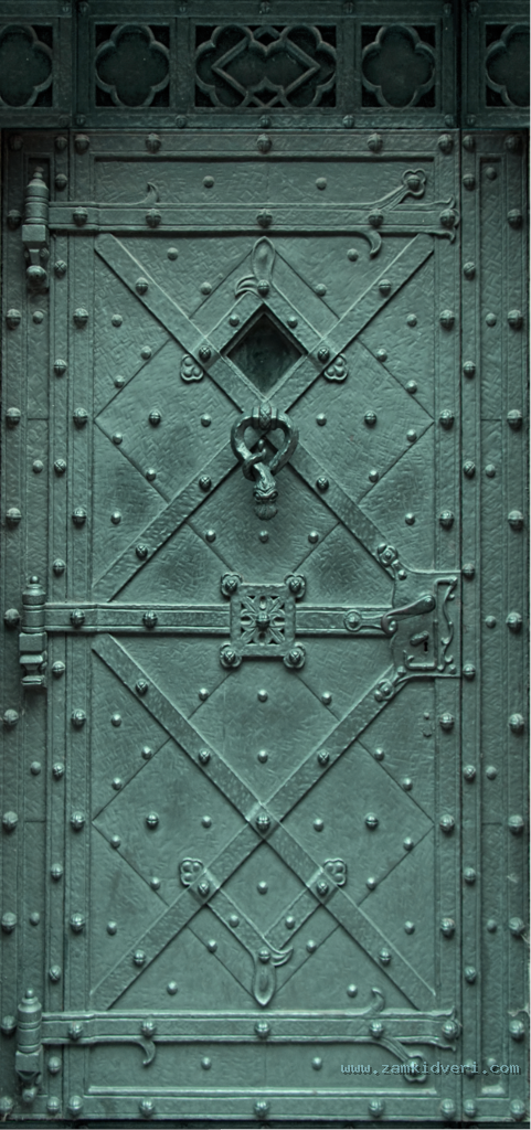 Green metal door 1024x1024