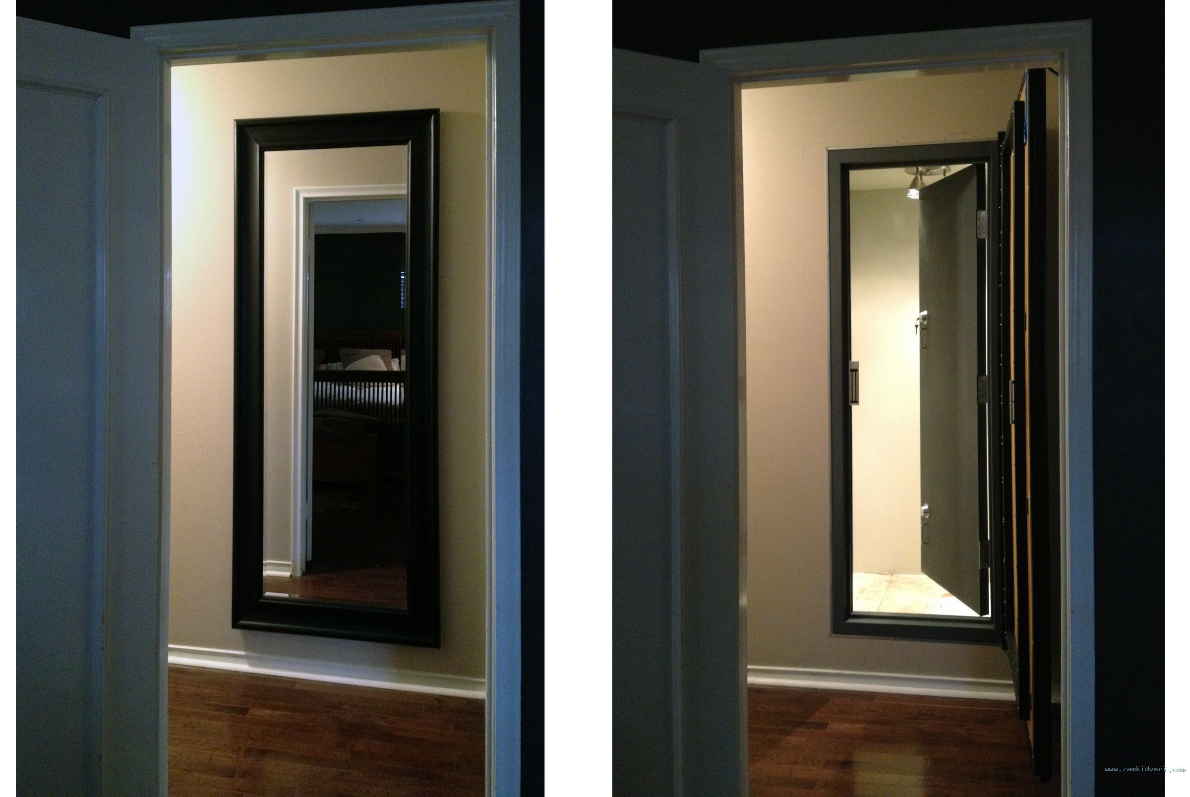 hidden safe room with door closed door open2