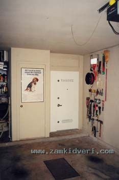 finished in garage