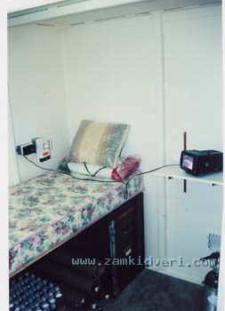 inside bed